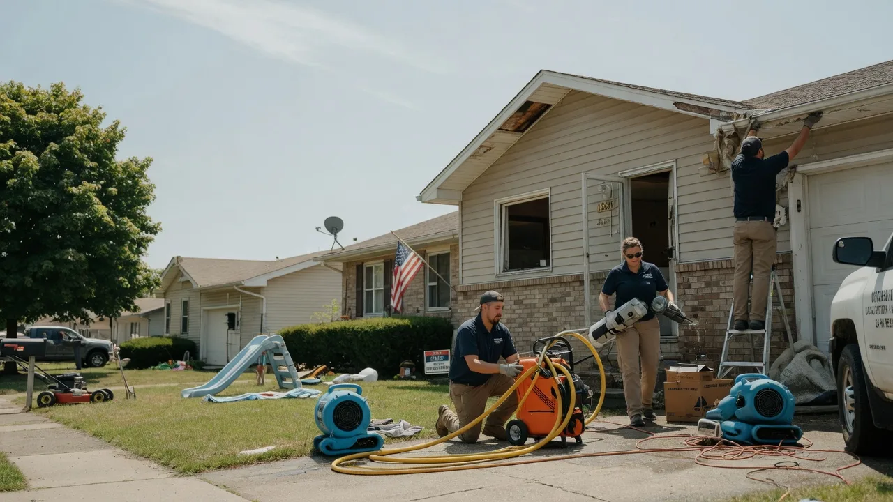 Water Damage Restoration in Walsh, IL near me